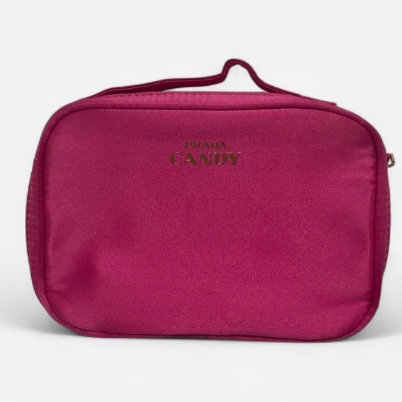 Prada Candy Handbags - Prada Candy✨🩷💛 Fuchsia Cosmetic Bag